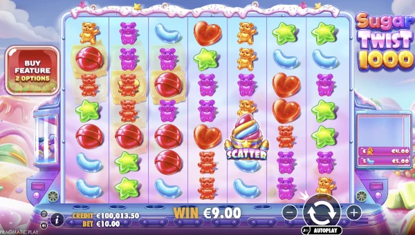 Sugar Twist 1000 gameplay