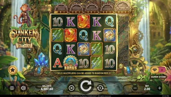 Sunken City Riches gameplay