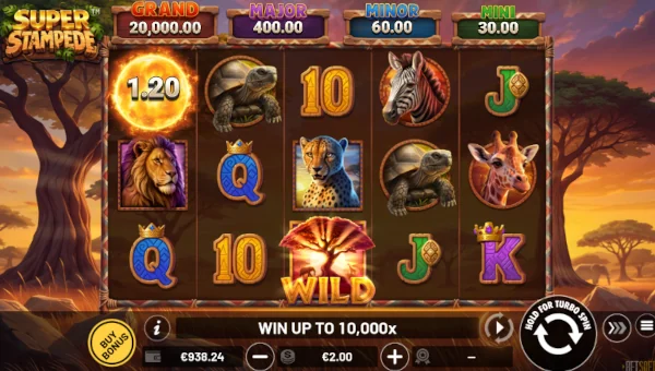 Super Stampede gameplay