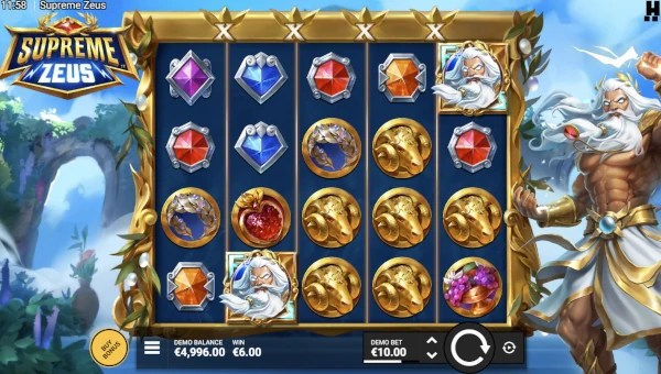 Supreme Zeus gameplay
