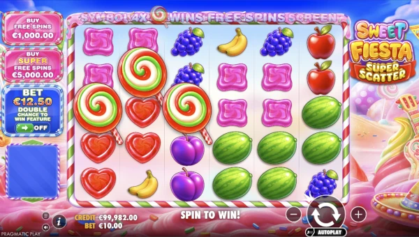 Sweet Fiesta Super Scatter gameplay