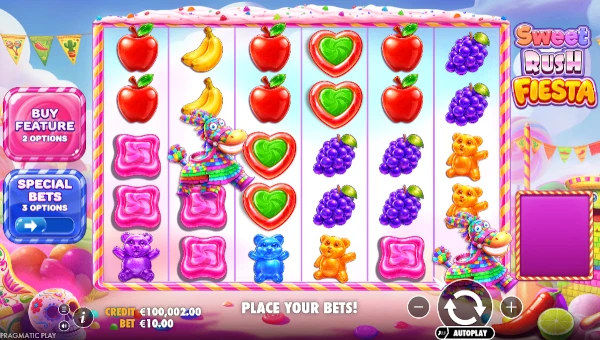 Sweet Rush Fiesta gameplay