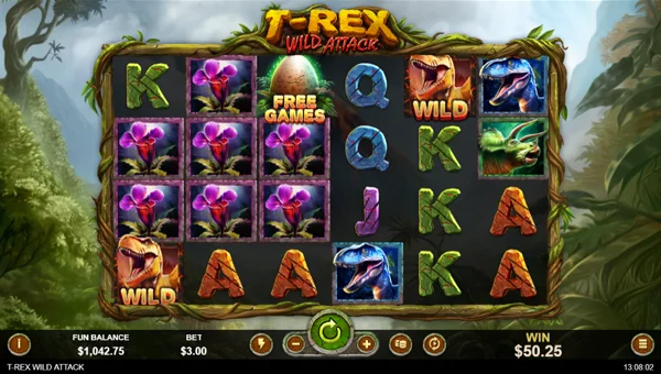 T Rex Wild Attack gameplay