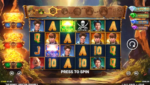 The Goonies Quest for Treasure 3 gameplay