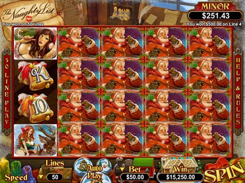 The Naughty List gameplay