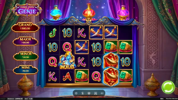 Three Pots of The Genie gameplay