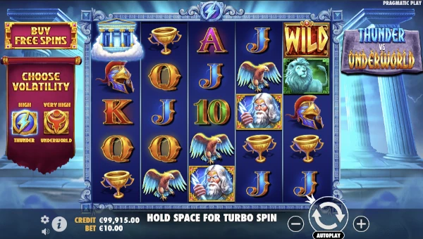Thunder vs Underworld gameplay
