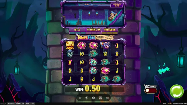 Tower Run Treasure Steps gameplay