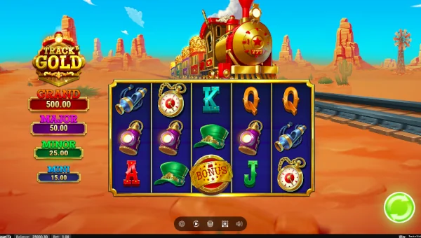 Track N Gold gameplay