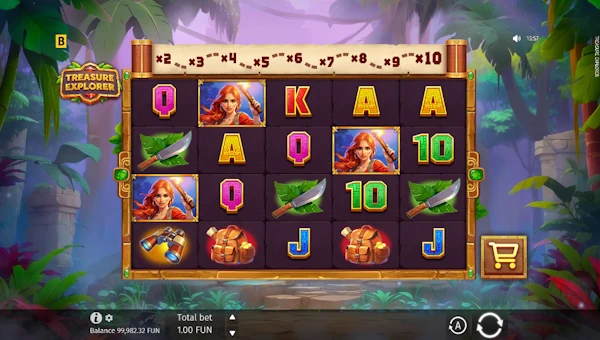 Treasure Explorer gameplay