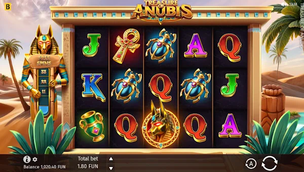 Treasure of Anubis gameplay