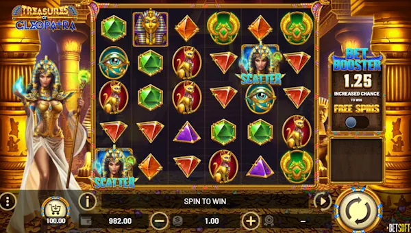 Treasures of Cleopatra gameplay