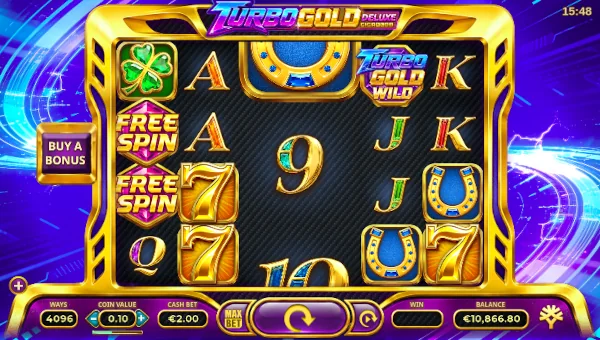 Turbo Gold Deluxe gameplay