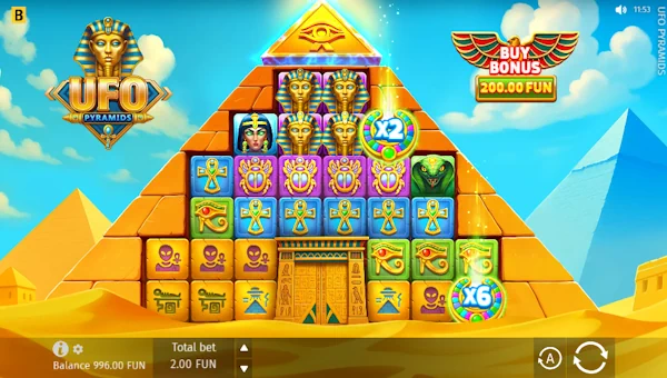 UFO Pyramids gameplay