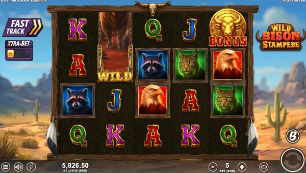 Wild Bison Stampede gameplay