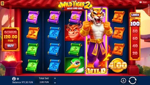 Wild Tiger 2 gameplay