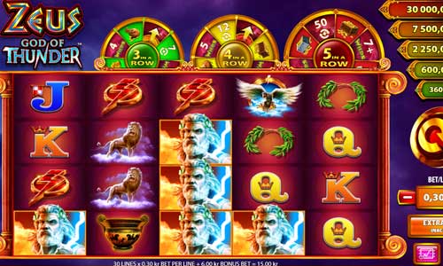 Zeus God of Thunder