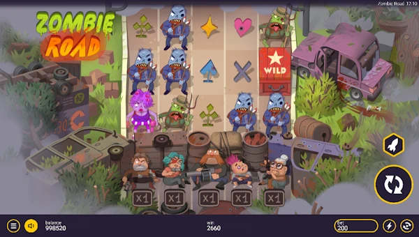 Zombie Road gameplay